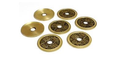 ���㥤�ˡ��������󥻥åȡʥϡ��ե��顼��������/Chinese Coin Set - Half Dollar Size 31mm (With DVD)