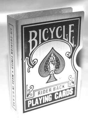 カードケース「BICYCLE柄」黒 | クロースアップ・基本道具,その他