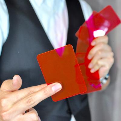 クリスタルデック（フラリッシュ）赤 | クロースアップ・基本道具 |