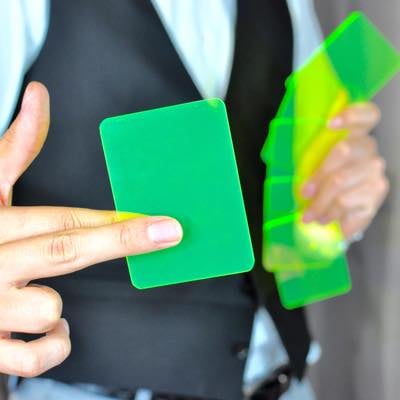 クリスタルデック（フラリッシュ）グリーン | クロースアップ・基本道具 |