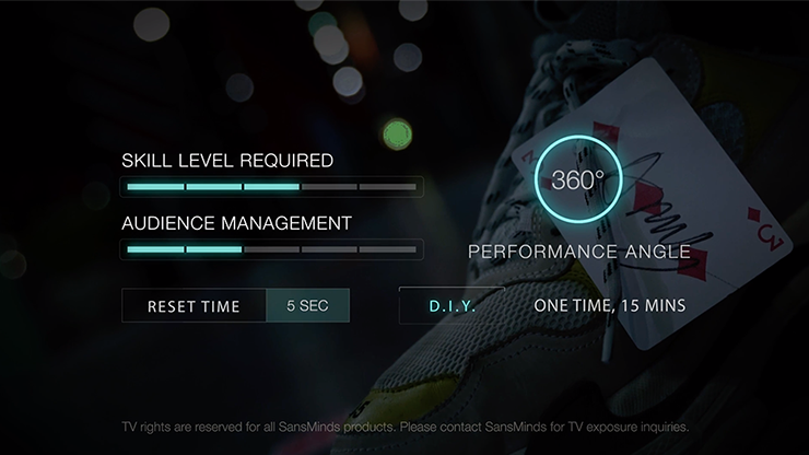 ���ò��ۥ����ɥ졼���ʹ��� / Pro Series: Swordlace Black (DVD and Gimmick) by SansMinds