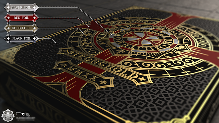 �ڸ���ۥ��ȥ��󥰥ۡ���ɡ��ǥå��ʥ���ॾ�󡧹ȡ� / Stronghold Crimson Special Edition Playing Cards