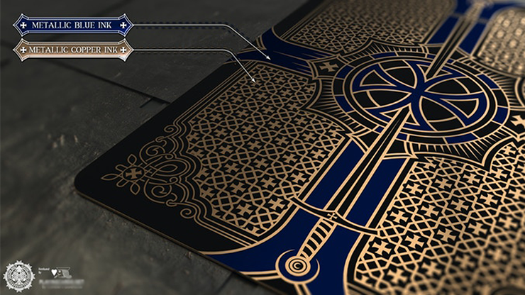 �ڸ���ۥ��ȥ��󥰥ۡ���ɡ��ǥå��ʥ��ե��������Ķ̡� / Stronghold Sapphire Special Edition Playing Cards