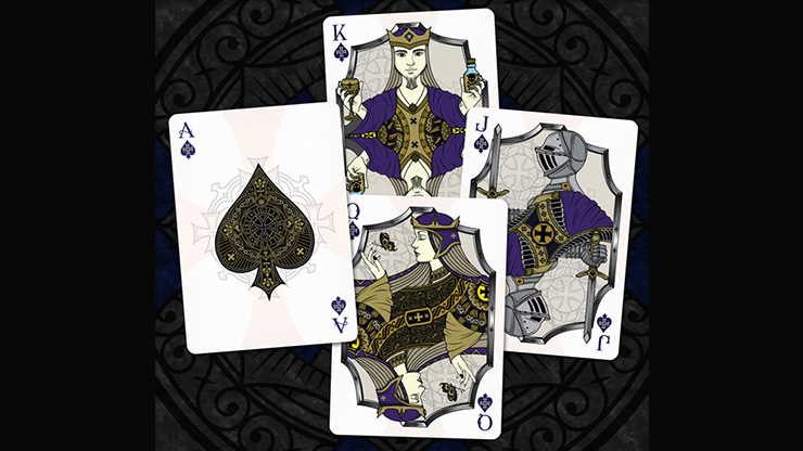 �ڸ���ۥ��ȥ��󥰥ۡ���ɡ��ǥå��ʥ��ե��������Ķ̡� / Stronghold Sapphire Special Edition Playing Cards