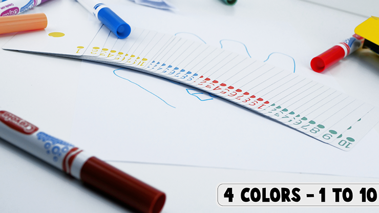 ���顼�����ġ� / Bicycle Colors by Jordan Victoria (Blue deck + 11 routines)