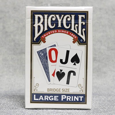 �����ѡ������ܡʥ֥�å����� / Bicycle Super Jumbo Bridge (Blue) by USPCC