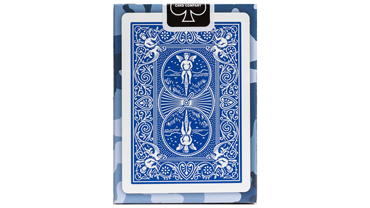 �����ƥ����롦�ե�����ɡ��ǥå��ʥͥ��ӡ��� / Bicycle Tactical Field (Navy) Playing Cards by US Playing Card Co
