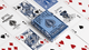 �����ƥ����롦�ե�����ɡ��ǥå��ʥͥ��ӡ��� / Bicycle Tactical Field (Navy) Playing Cards by US Playing Card Co