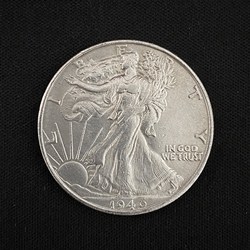 ���������󥰥�Хƥ���������ʥ�ץꥫ��/Walking Liberty Half Dollar (Brass)