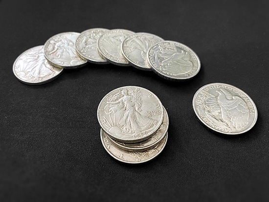 ���������󥰥�Хƥ���������ʥ�ץꥫ��/Walking Liberty Half Dollar (Brass)