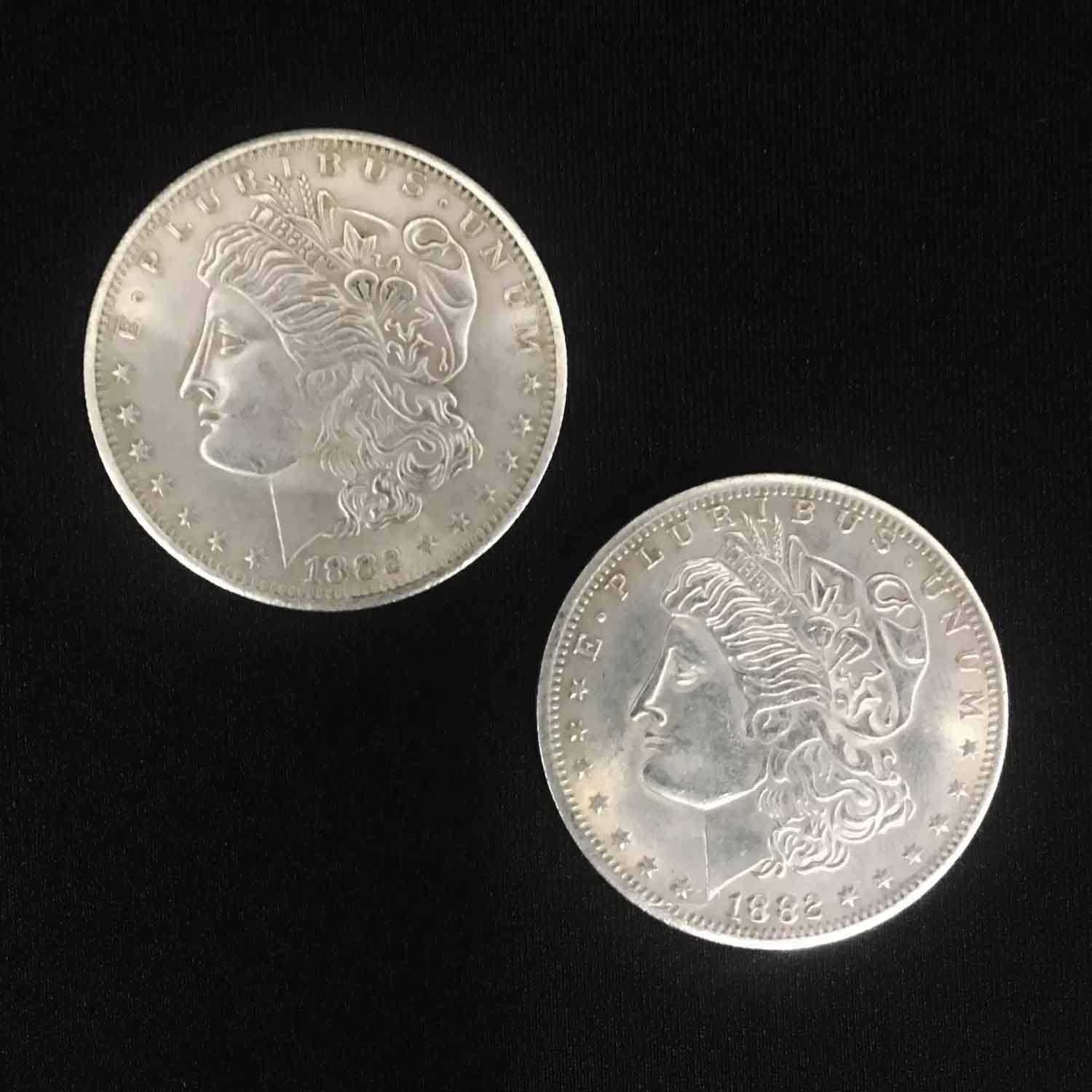���֥륵���ɡ���륬����顼�ʥ��֥�ե�������/Double Sided Morgan Dollar (Heads)