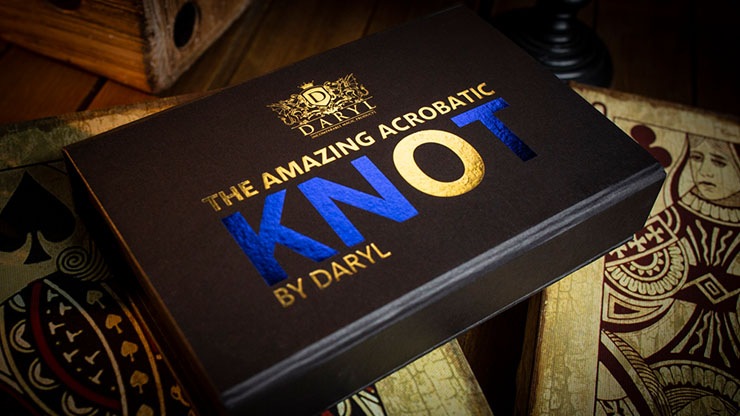 �������Хƥ��å����Υåȡ��ġ����ʥ�������Amazing Acrobatic Knot w/xtra knot Blue and Yellow (Gimmicks and Online Instructions)  by Daryl ��