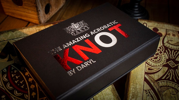 �������Хƥ��å����Υåȡ�����ʥ�������Amazing Acrobatic Knot w/xtra knot Red and White (Gimmicks and Online Instructions)  by Daryl ��