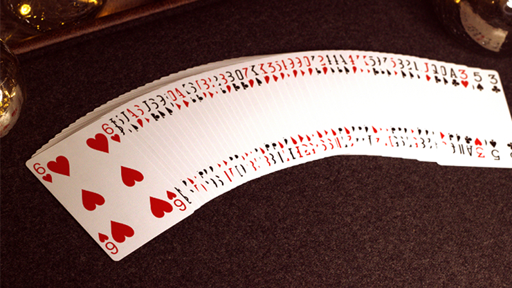 Bicycle 4 Index Red (Gimmicks and Online Instructions)����