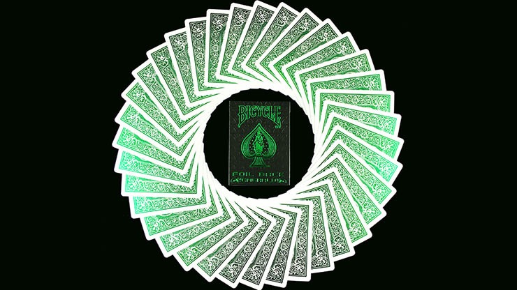 �᥿���å������ǥå��ʥ�����ɡ˥Х�������/Bicycle MetalLuxe Emerald Playing Cards Limited Edition  by JOKARTE