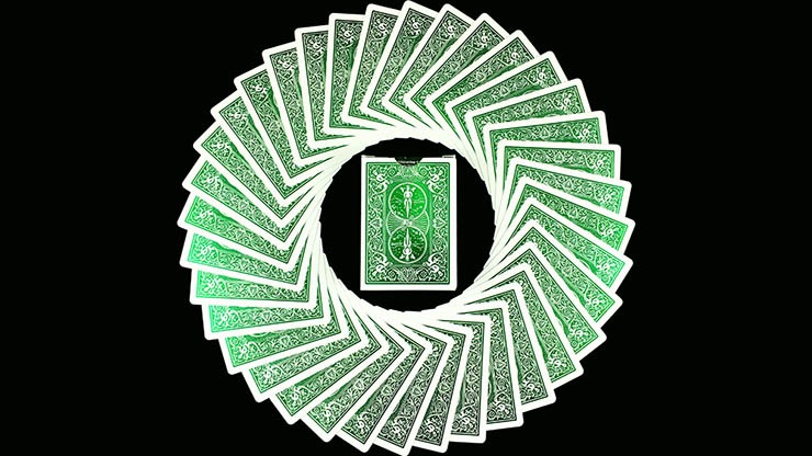 �᥿���å������ǥå��ʥ�����ɡ˥Х�������/Bicycle MetalLuxe Emerald Playing Cards Limited Edition  by JOKARTE