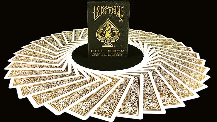 �ڸ���ǥå��ۥ᥿���å������ǥå��ʥ�����ɡ˥Х�������/Bicycle MetalLuxe Gold Playing Cards Limited Edition  by JOKARTE