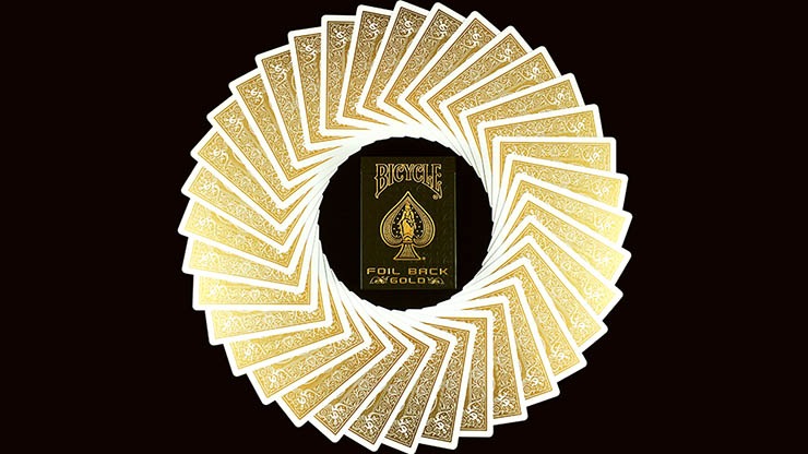 �ڸ���ǥå��ۥ᥿���å������ǥå��ʥ�����ɡ˥Х�������/Bicycle MetalLuxe Gold Playing Cards Limited Edition  by JOKARTE