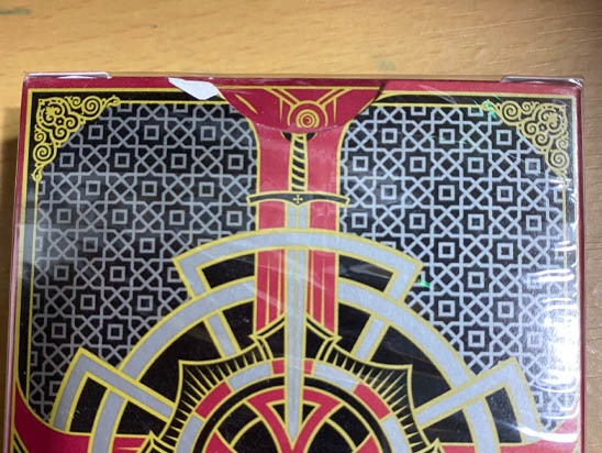 ��B�ʡۥ��ȥ��󥰥ۡ���ɡ��ǥå��ʥ���ॾ��� / Bicycle Stronghold Crimson Playing Cards (STRONGHOLD MMXX)