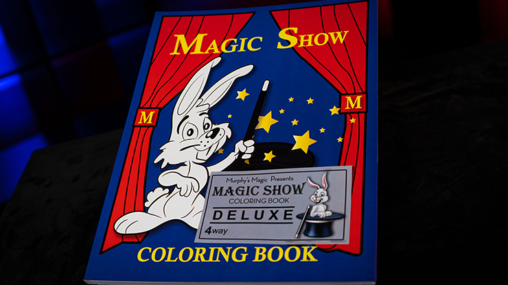 ��ˡ�γ��ܥǥ�å�����4�ѥ������ / MAGIC SHOW Coloring Book DELUXE (4 way)