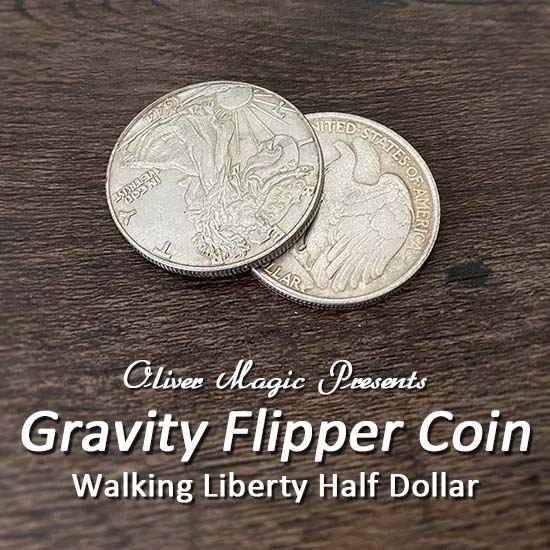 �ե�åѡ�������(���������󥰥�Хƥ���) / Gravity Flipper Coin (Walking Liberty Half Dollar) ��