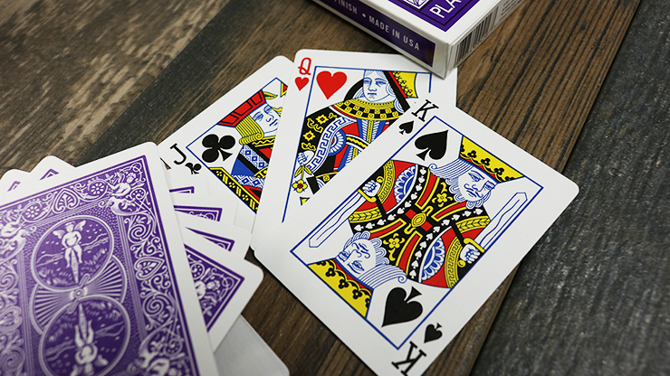 BICYCLE�֥ѡ��ץ�סʥХ�������ݡ������������� / Bicycle Purple Playing Cards