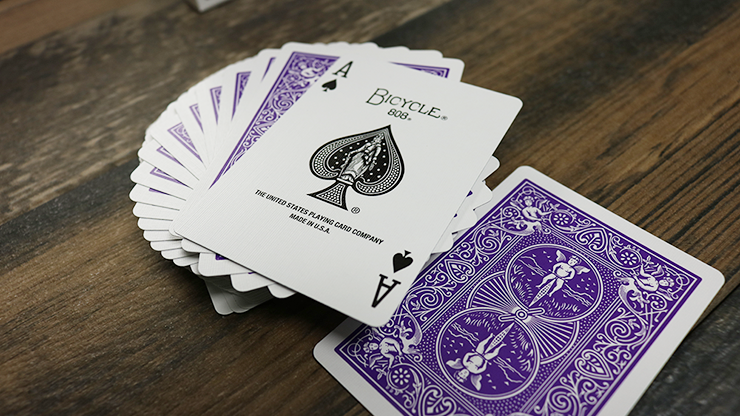 BICYCLE�֥ѡ��ץ�סʥХ�������ݡ������������� / Bicycle Purple Playing Cards