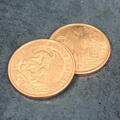 �ޥ��ͥåȥ������20���󥿥ܥ������/Magnetic Mexican 20 Centavo Coin (Super Strong, 2.86cm)
