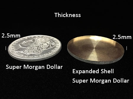 �������ѥ�ǥåȡ������륳���󡧥�륬��ʥ����顼��2.5mm/Expanded Shell Super Morgan Dollar ( made in Copper)