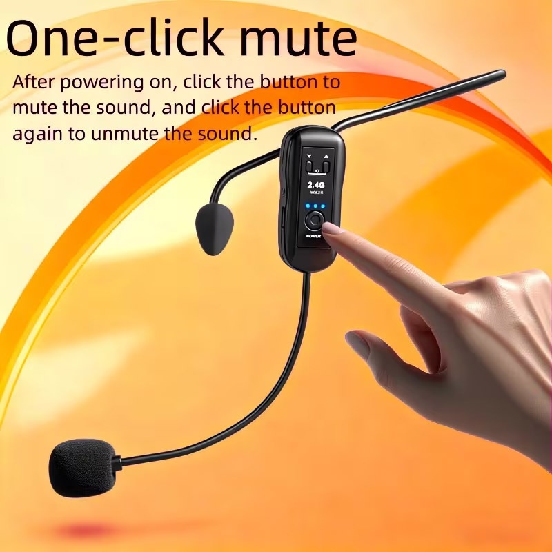 �إåɥ��åȡʥ磻��쥹�ޥ����� / 2.4G AUTO SYNCHRONIZING Wireless Microphone����