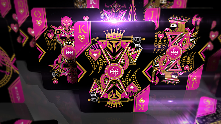 �ڸ���ۥԥ󥯥������ǥå��ʥۥ������ / Pink Lordz Playing Cards (Foil)