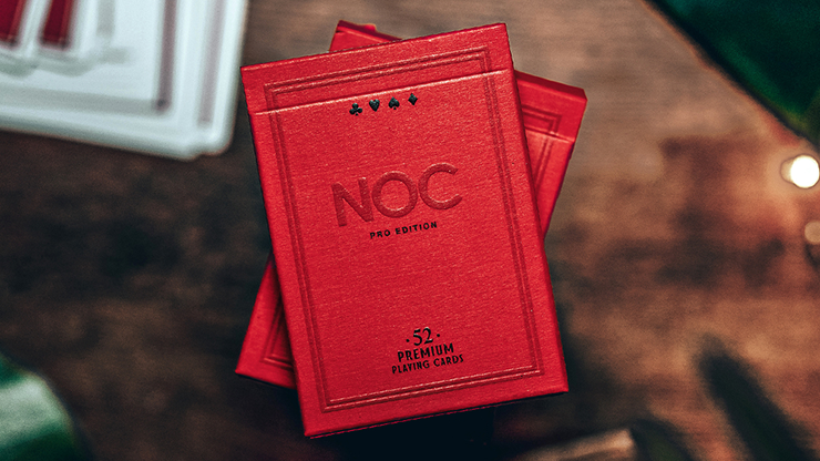 òNOCץ2021  Сǥ å / NOC Pro 2021 (Burgundy Red) Playing Cards