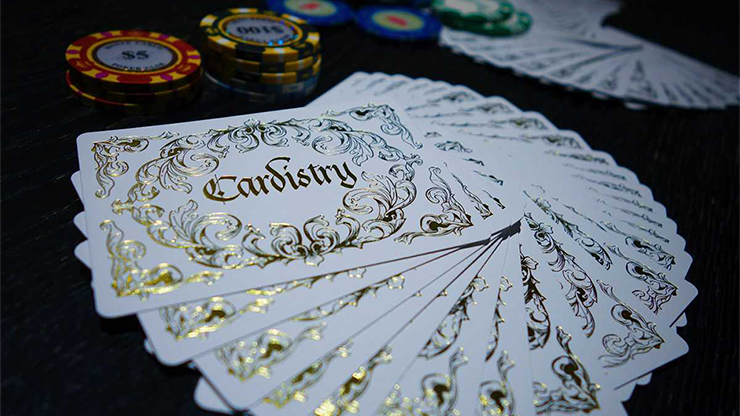 �����ǥ����ȥ꡼�ǥå���������ǥ� / Cardistry x Calligraphy Golden Foil Limited Edition Playing Cards