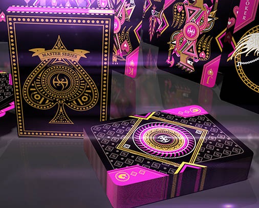 �ڸ���ۥԥ󥯥��������ǥå��ʥ���������ɡ� / Pink Lordz Playing Cards (Standard) by De'vo vom Schattenreich and Handlordz