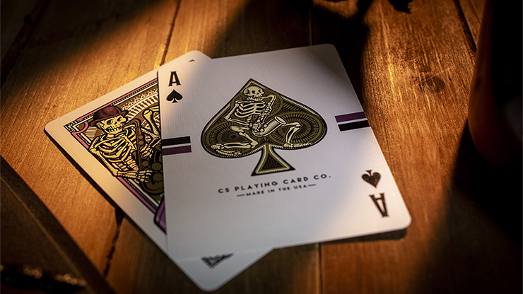 ���ò��ۥ����륹�ȥ���ȡ��ǥå� / Skelstrument Playing Cards Printed by US Playing Card