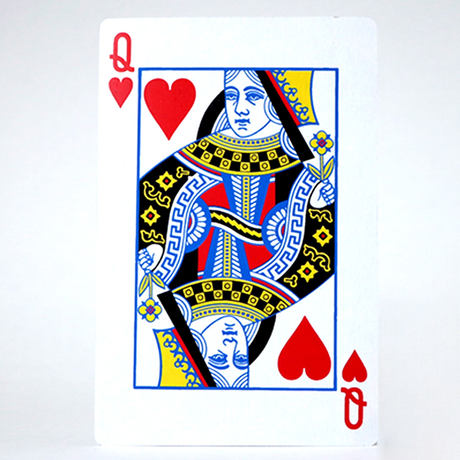 �����ܥХ�������ʥϡ��Ȥ�Q������֤�2�� / Bicycle Jumbo Queen of Hearts 2 of Club