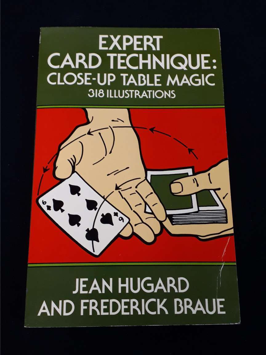 Expert Card Technique Close-up Table Magic