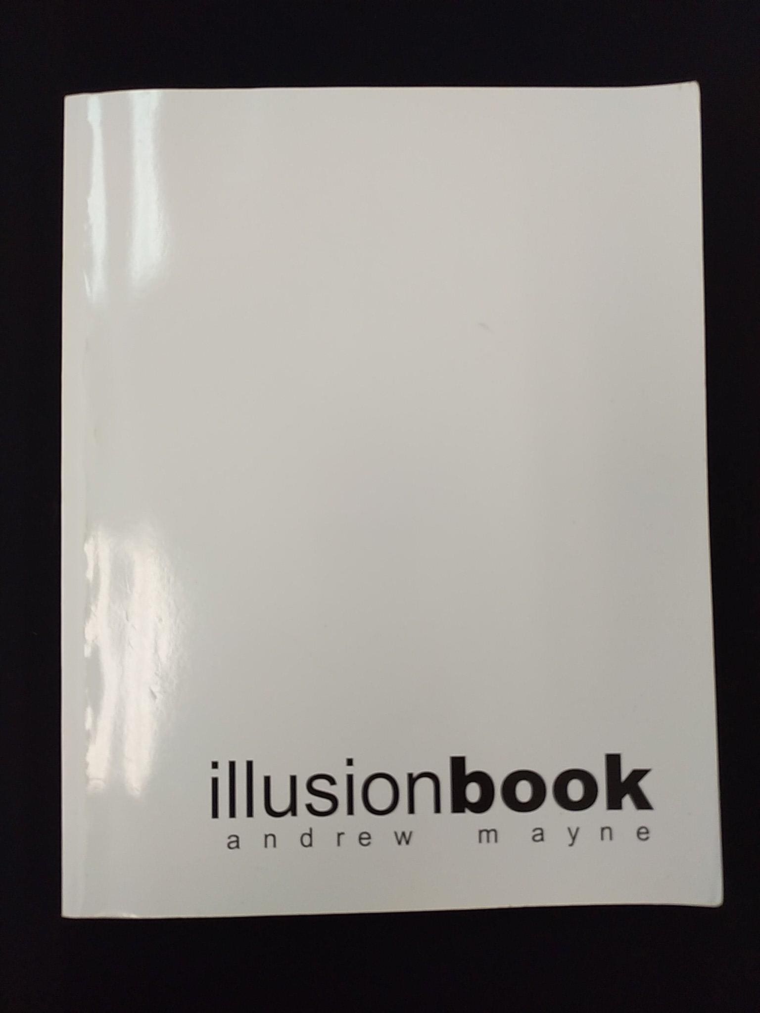 Illusion Book Andrew Mayne
