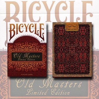 手品 オールドデック3個 Bicycle Old Masters Playing Cards(限定バージョン