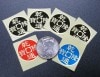 Johnny Wong's Chinese Coin Sticker (Half Dollar Size)
