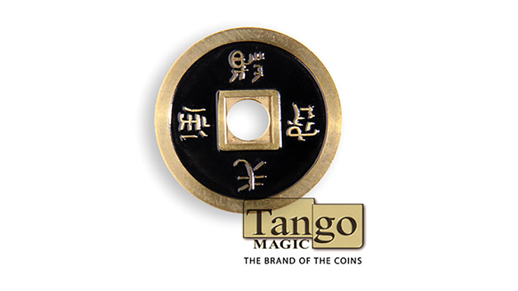 Dollar Size Chinese Coin (Black)