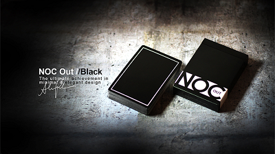 NOC Out: Black Playing Cards | アクセサリー（カード）,デック