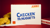 Jumbo Chicken Nugget Playing Cards - Red/�����ܡ�������ʥ��åȥǥå�