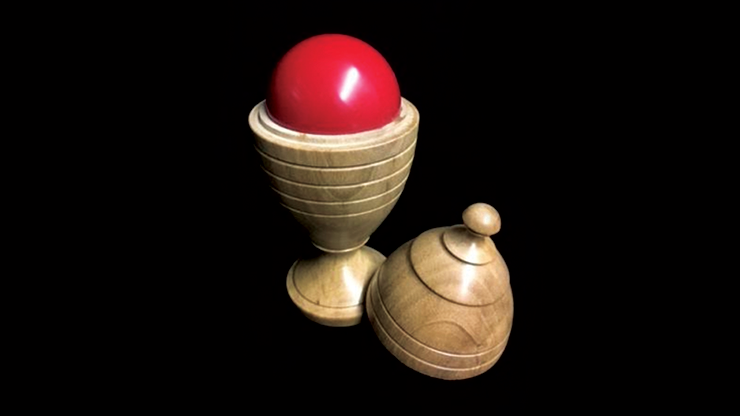 Deluxe Wooden Ball Vase/最高級・ボール&ベース | カップ＆ボール