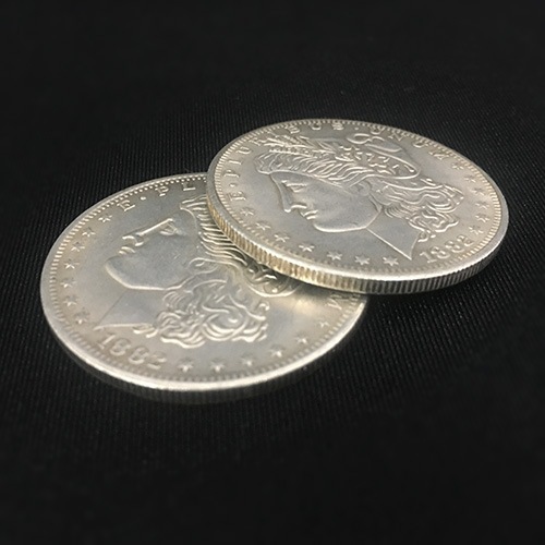 Double Sided Dollar/ダブルサイド・モルガンコイン アクセサリー（コイン）,コイン マジックショップ