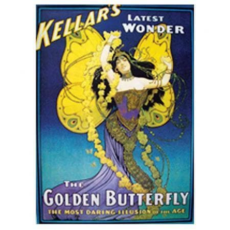 Kellar's Golden Butterfly Poster(ポスター) | アクセサリー（必需品