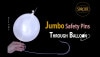 Jumbo Safety Pins Through Balloon/�����ԥ󥹥롼�Х롼��