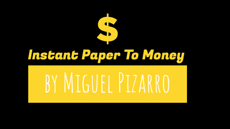 Instant Paper to Money/インスタント・ペーパーtoマネー(日本円版 