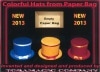 Colorful Hats from Paper Bag(����ե�ϥåȡ��ե��ࡦ�ڡ��ѡ��Хå�)