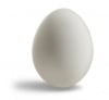 Super Rubber Egg (White)